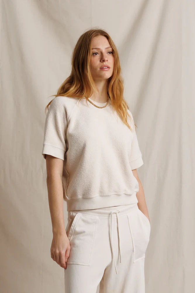 Ziggy Short Sleeve Sweatshirt Sugar