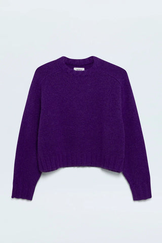 Adina Every Day Sweater Lila Purple - Pistola - COLOR GAME