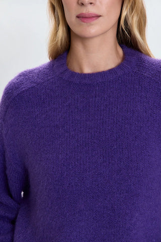 Adina Every Day Sweater Lila Purple - Pistola - COLOR GAME