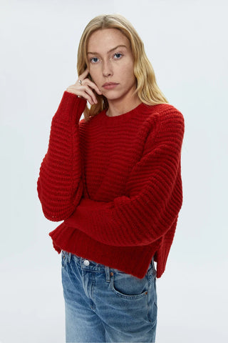 Adina Every Day Sweater Rouge - Pistola - COLOR GAME