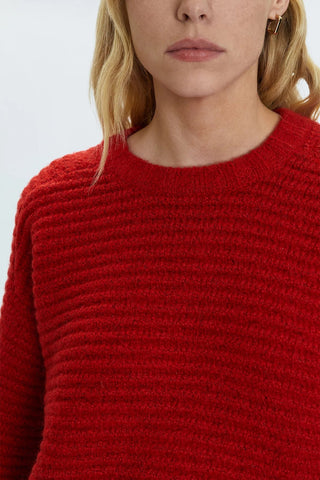 Adina Every Day Sweater Rouge - Pistola - COLOR GAME