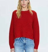 Adina Every Day Sweater Rouge - Pistola - COLOR GAME