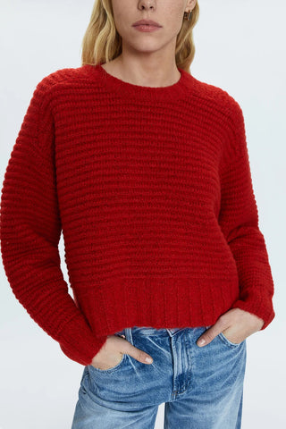 Adina Every Day Sweater Rouge - Pistola - COLOR GAME