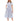 Aiden Dress Blue + White - Allison New York - COLOR GAME