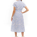 Aiden Dress Blue + White - Allison New York - COLOR GAME