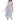 Aiden Dress Blue + White - Allison New York - COLOR GAME