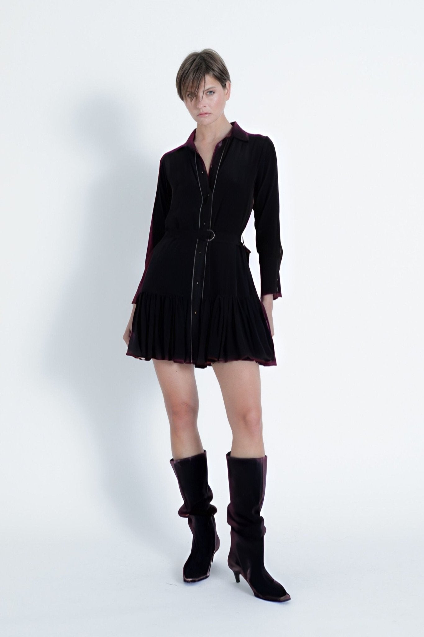 Alexis Chain Mini Dress - Karina Grimaldi - COLOR GAME