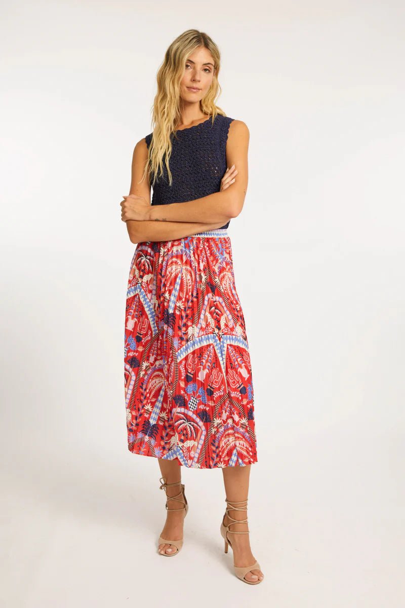 Amelie Peacoat Navy Top - FINAL SALE - Caballero Collection - COLOR GAME