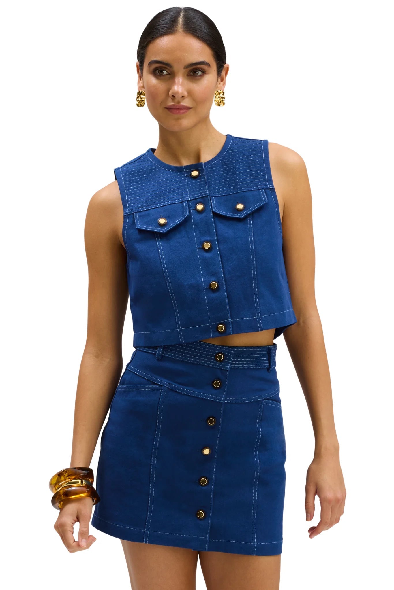 Andie Vest Navy - Allison New York - COLOR GAME