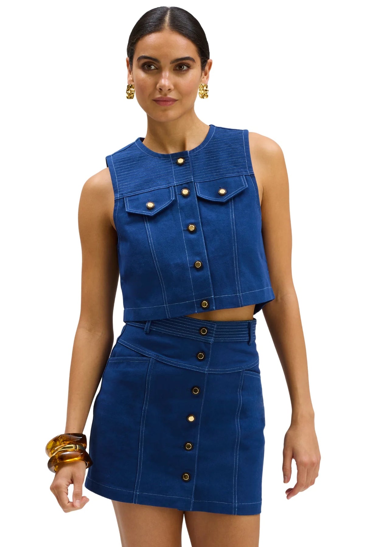 Andie Vest Navy - Allison New York - COLOR GAME