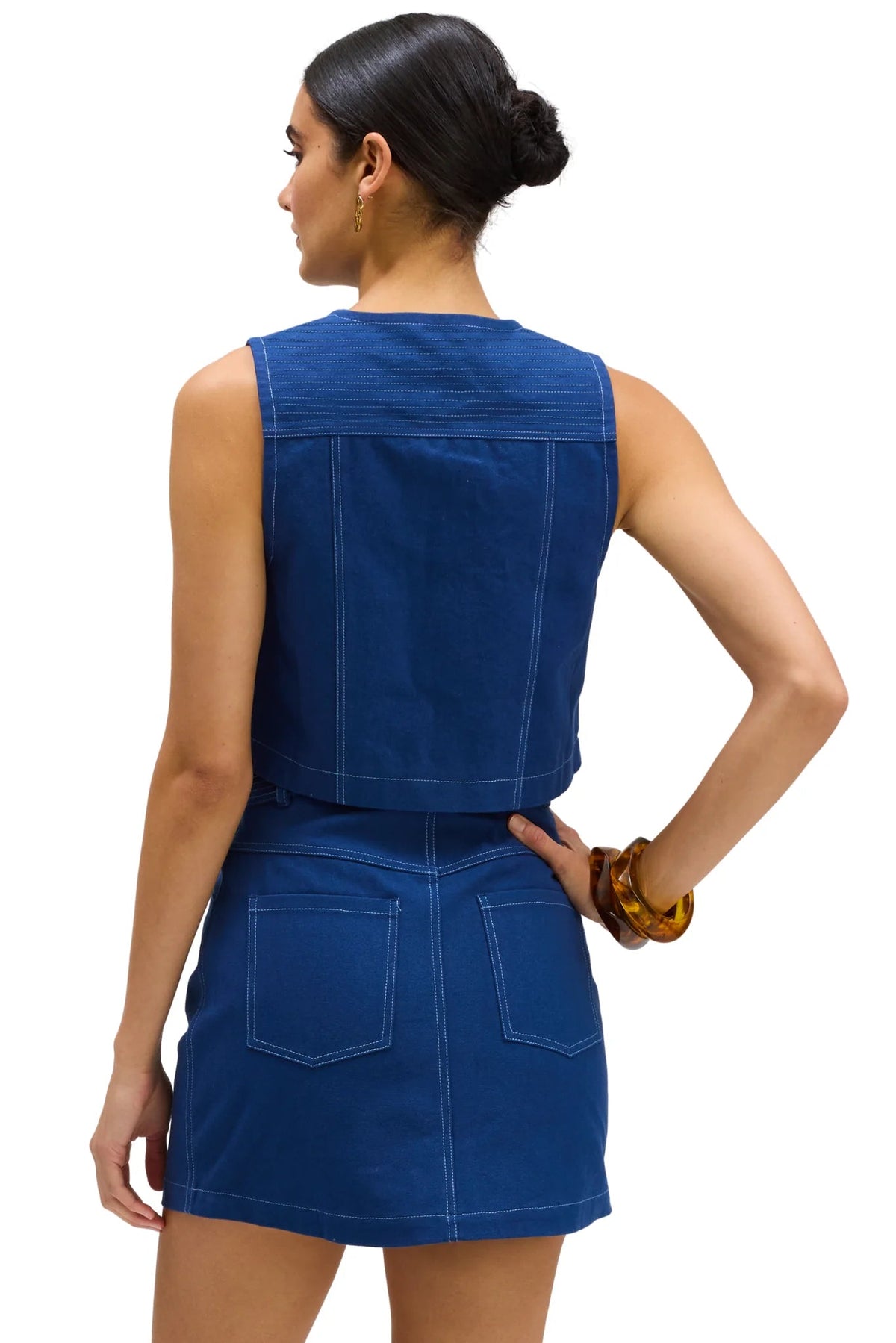 Andie Vest Navy - Allison New York - COLOR GAME