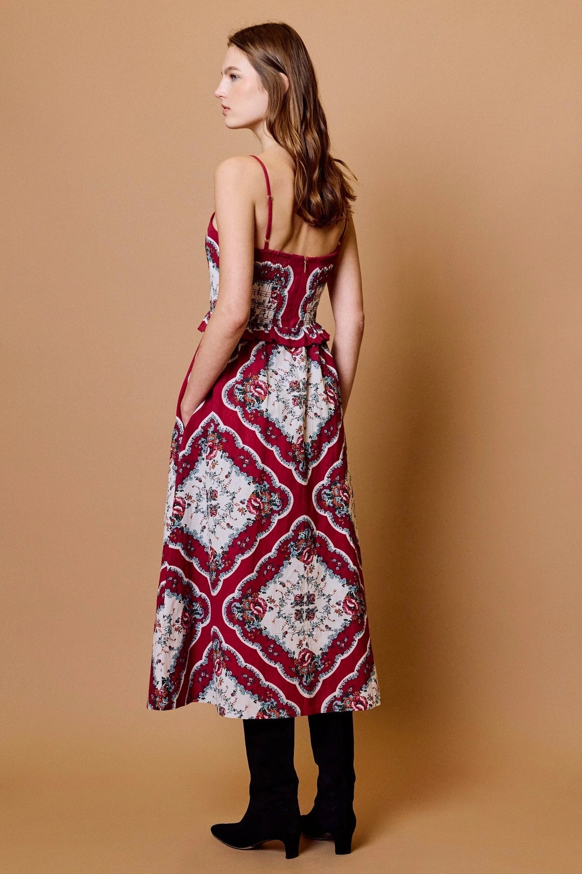 Cleobella Annabelle midi dress with pockets