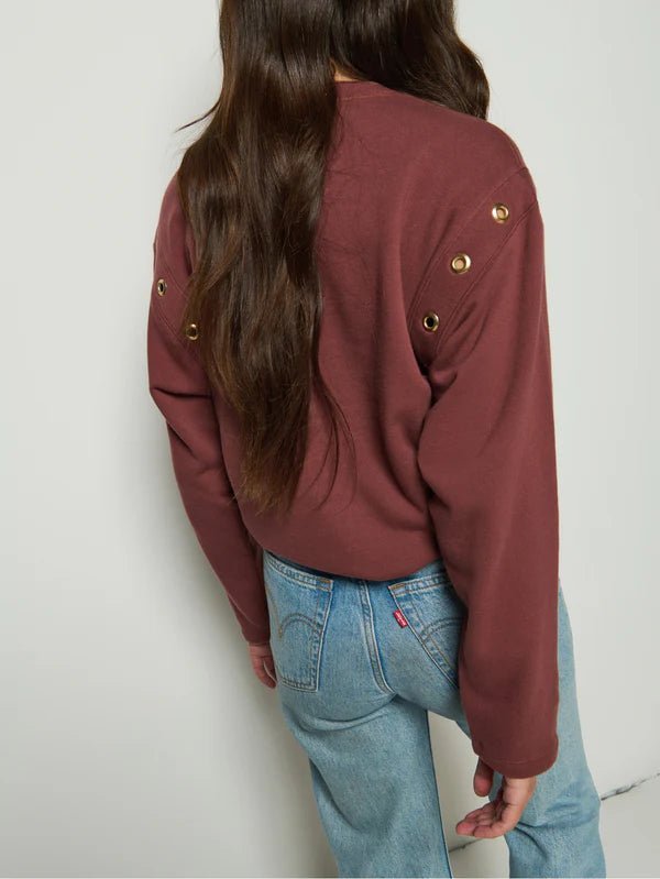 Arlem Sweatshirt Brunette - Nation LTD - COLOR GAME