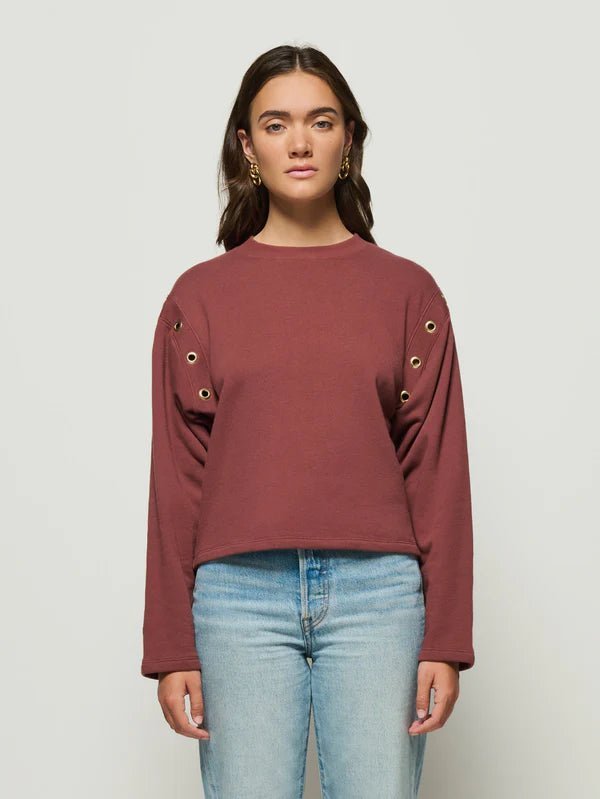 Arlem Sweatshirt Brunette - Nation LTD - COLOR GAME