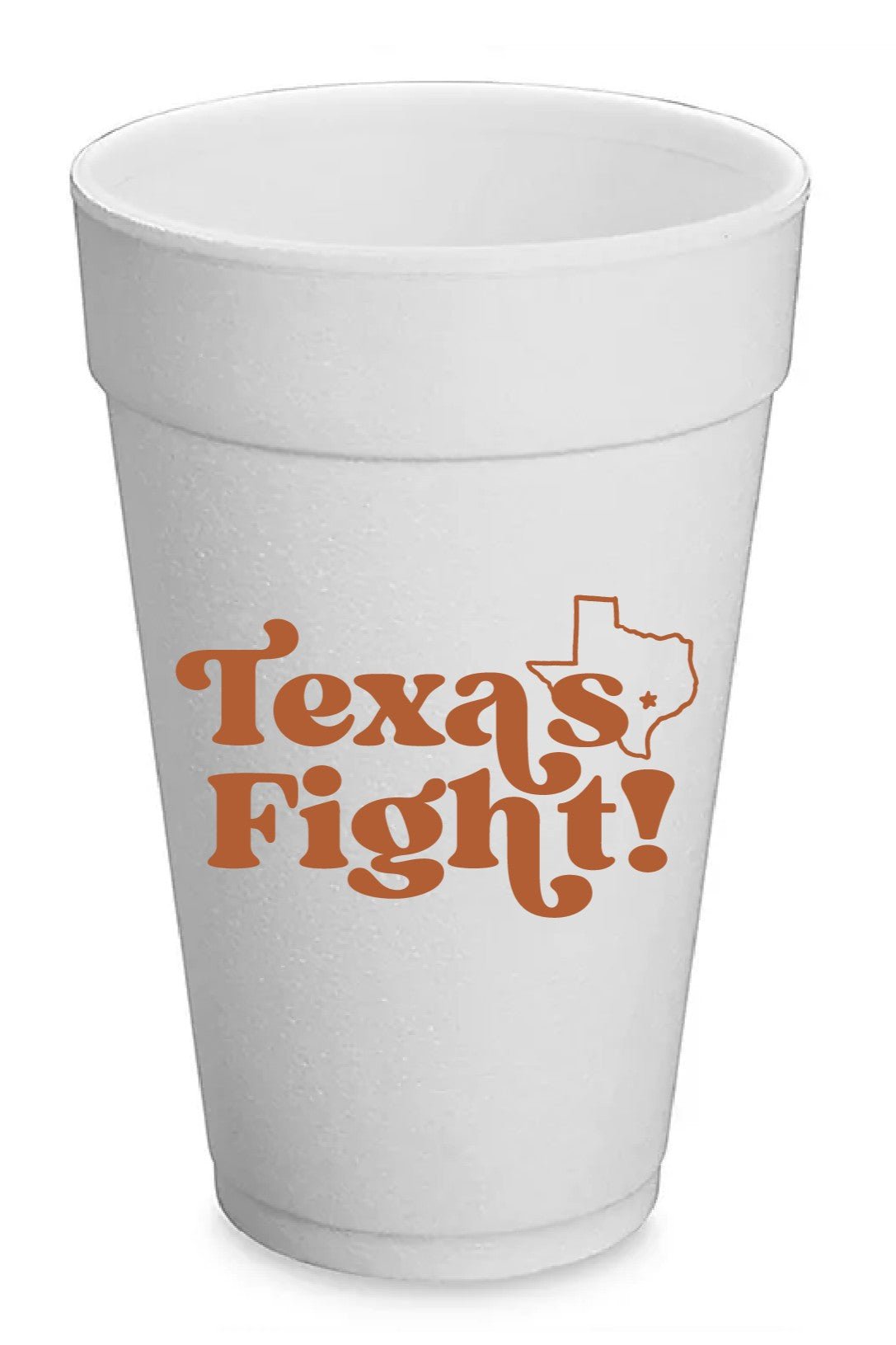 Austin Styrofoam Cups Set of 8 - Victory Lap - COLOR GAME