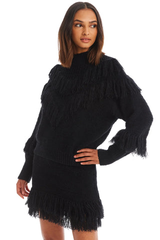 Austin Sweater Black - Allison New York - COLOR GAME