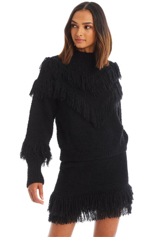 Austin Sweater Black - Allison New York - COLOR GAME