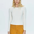 Bailey Long Sleeve Crewneck Ivory - Pistola - COLOR GAME