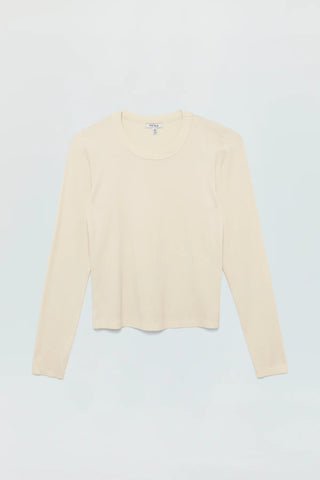 Bailey Long Sleeve Crewneck Ivory - Pistola - COLOR GAME