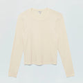 Bailey Long Sleeve Crewneck Ivory - Pistola - COLOR GAME