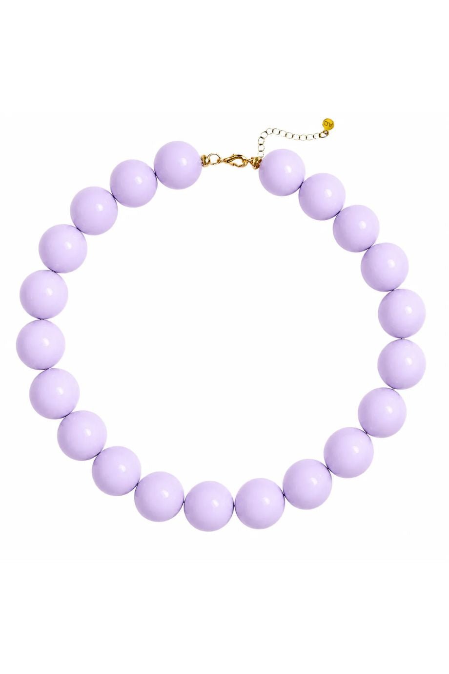 Barbados Beaded Collar Necklace Lavender - Accessory Concierge - COLOR GAME