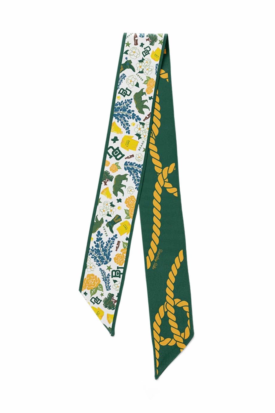 Baylor Bears Skinny Scarf - Saturday Silks - COLOR GAME
