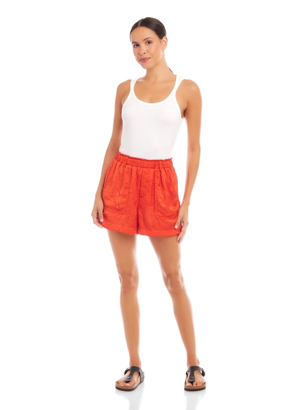 Becca Shorts Bright Orange - Fifteen Twenty - COLOR GAME