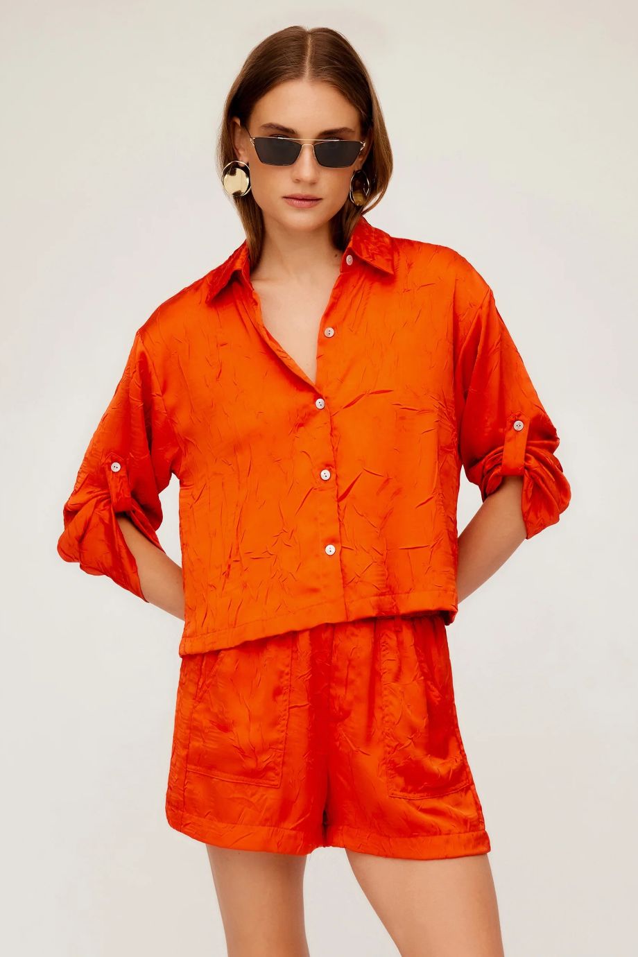 Becca Shorts Bright Orange - Fifteen Twenty - COLOR GAME