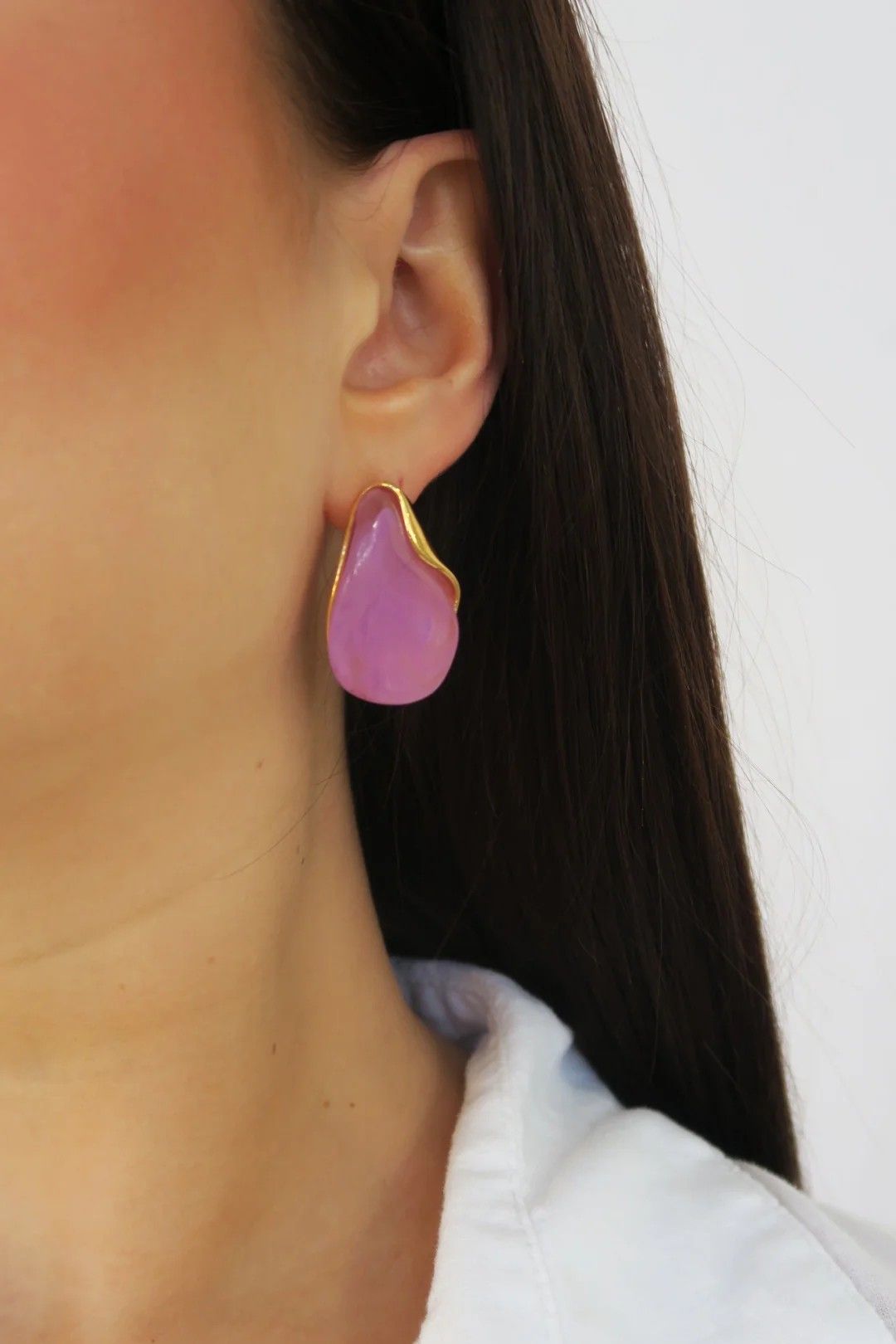 Bermuda Drop Earrings Purple - Accessory Concierge - COLOR GAME