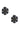 Black Flower Stud Earrings - Neely Phelan - Color Game