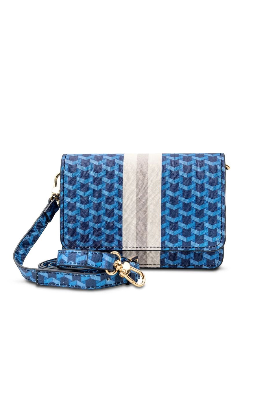 Blue Game Day Stadium Bag - Main and Exchange - COLOR GAME