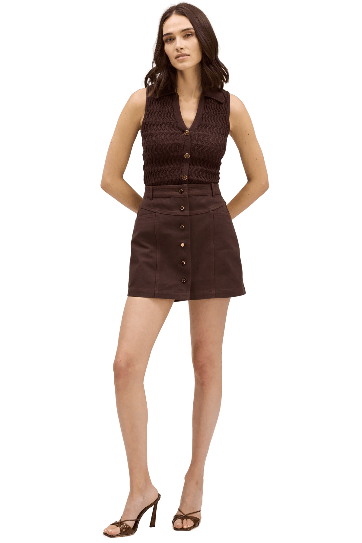 Bodhi Tank Espresso - Allison New York - COLOR GAME