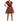 Briar Mini Dress Intense Rust - Karina Grimaldi - COLOR GAME