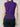 Callie Purple Ribbed Sweater Vest - Current Air - COLOR GAME