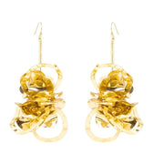 Carmine Earrings Gold - Mignonne Gavigan - COLOR GAME