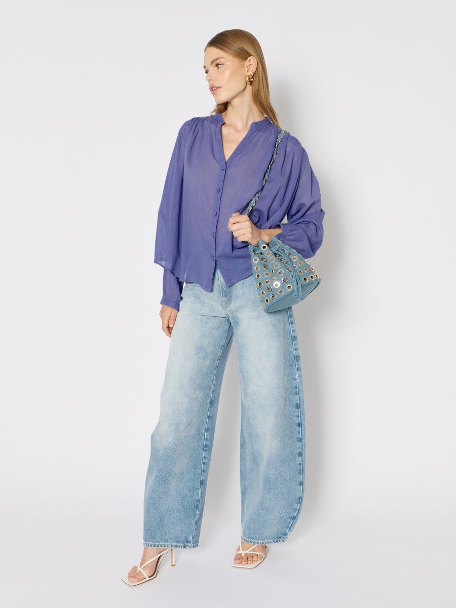 Cassandra Blouse Blackberry - Berenice - COLOR GAME