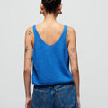 CeCe Sweater Tank Palace Blue - Nation LTD - Color Game