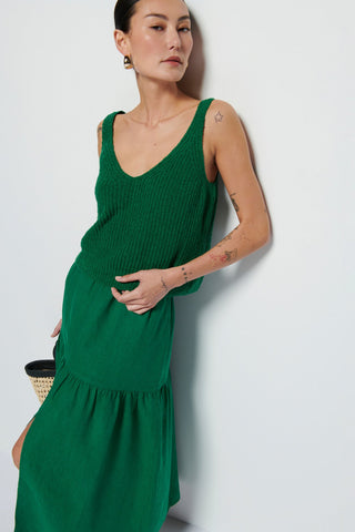 CeCe Sweater Tank Verdant Green - Nation LTD - Color Game