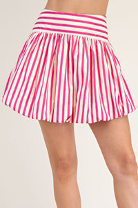 Charlie Bubble Hem Skort - Color Game - COLOR GAME
