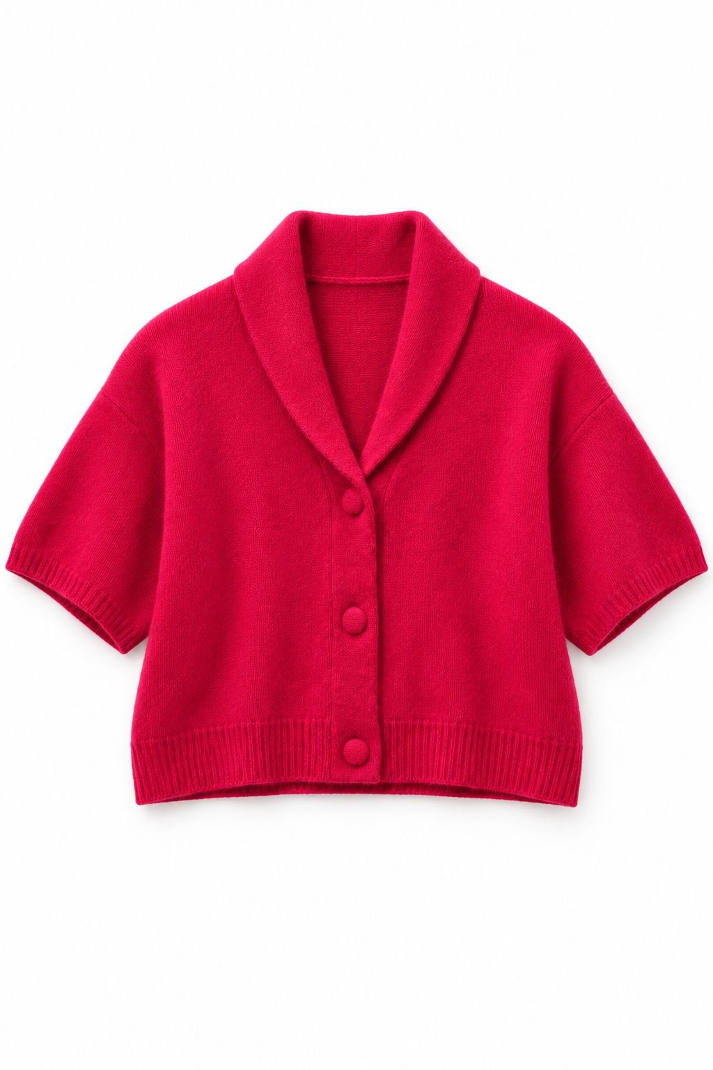 Christina Cherry Cashmere Cardigan - Brodie Cashmere - COLOR GAME