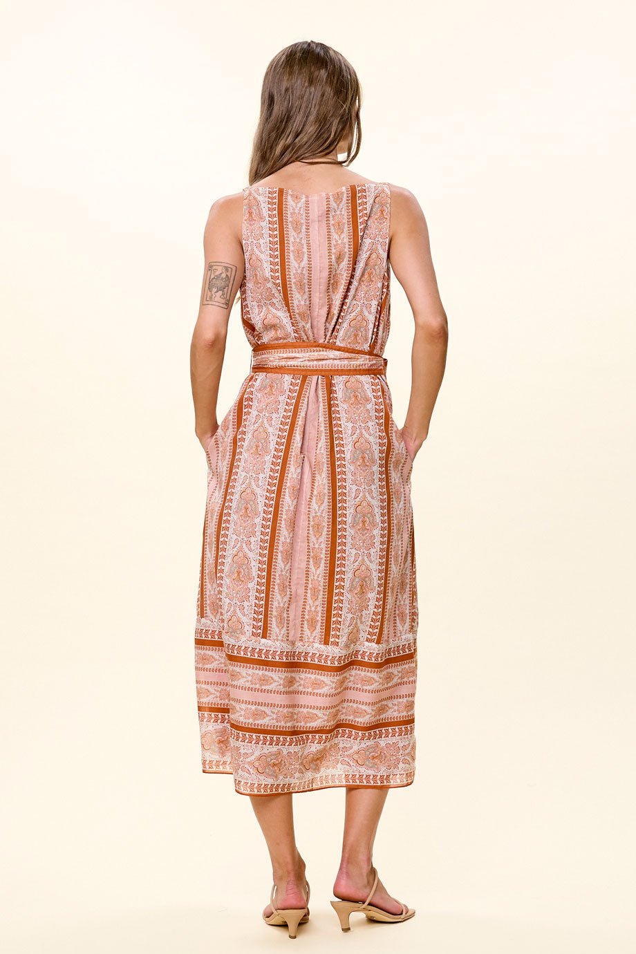 Cleobella Catalan Midi Dress Miramar - Cleobella - COLOR GAME