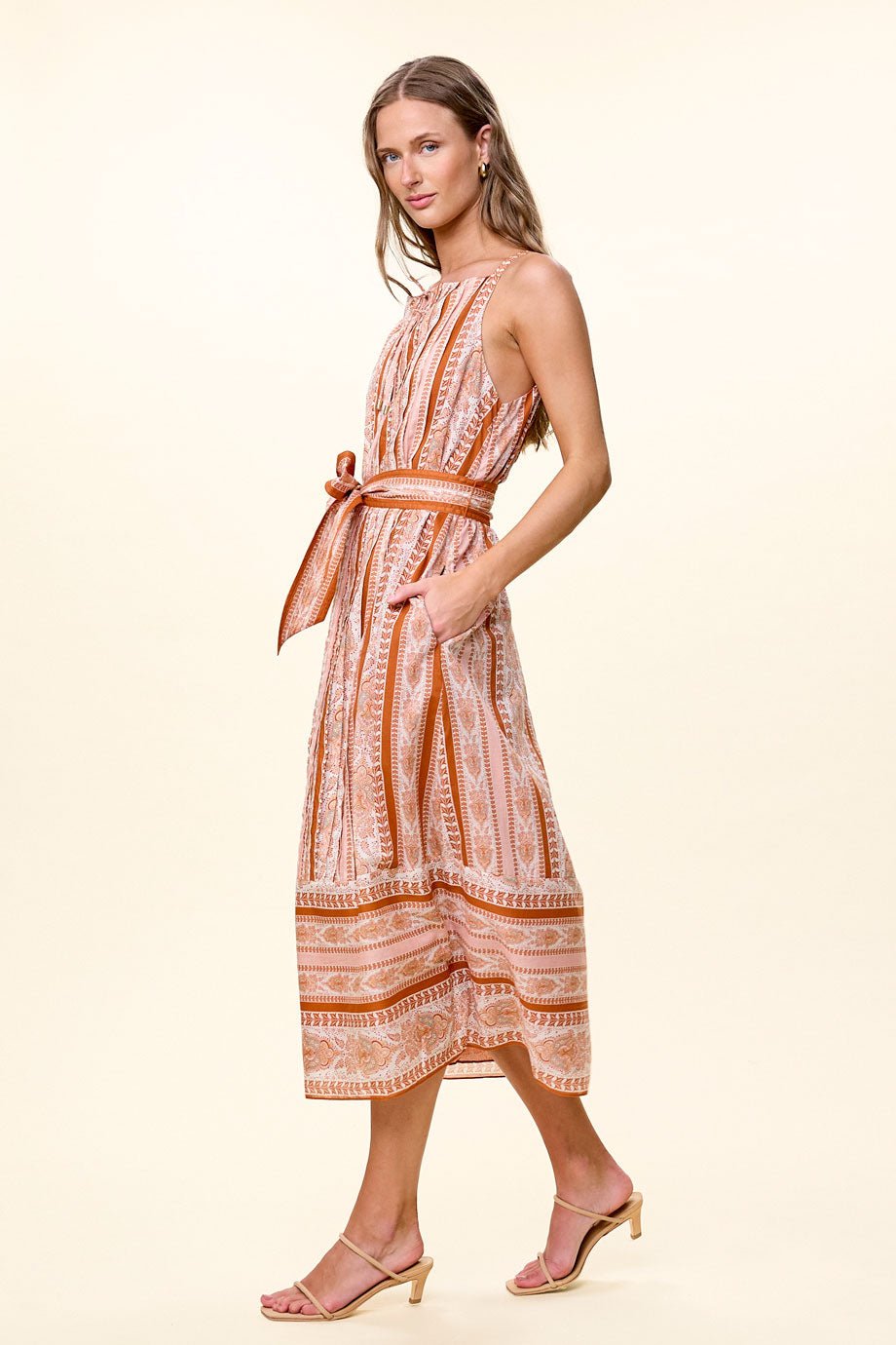 Cleobella Catalan Midi Dress Miramar - Cleobella - COLOR GAME