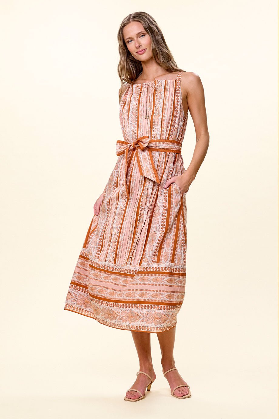 Cleobella Catalan Midi Dress Miramar - Cleobella - COLOR GAME