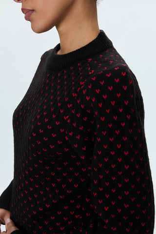 Coco Puff Sleeve Sweater Amour - Pistola - COLOR GAME