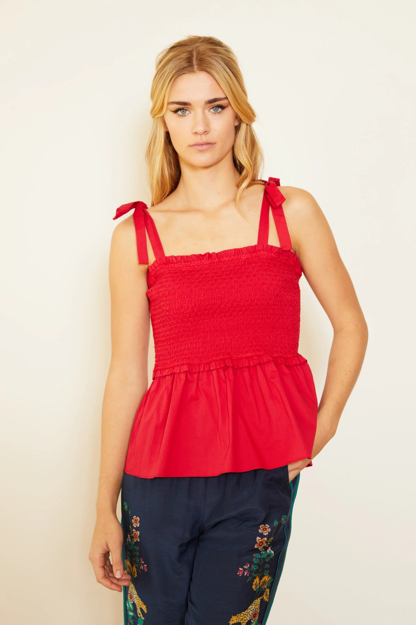 Colette Smocked Top - Caballero Collection - Color Game
