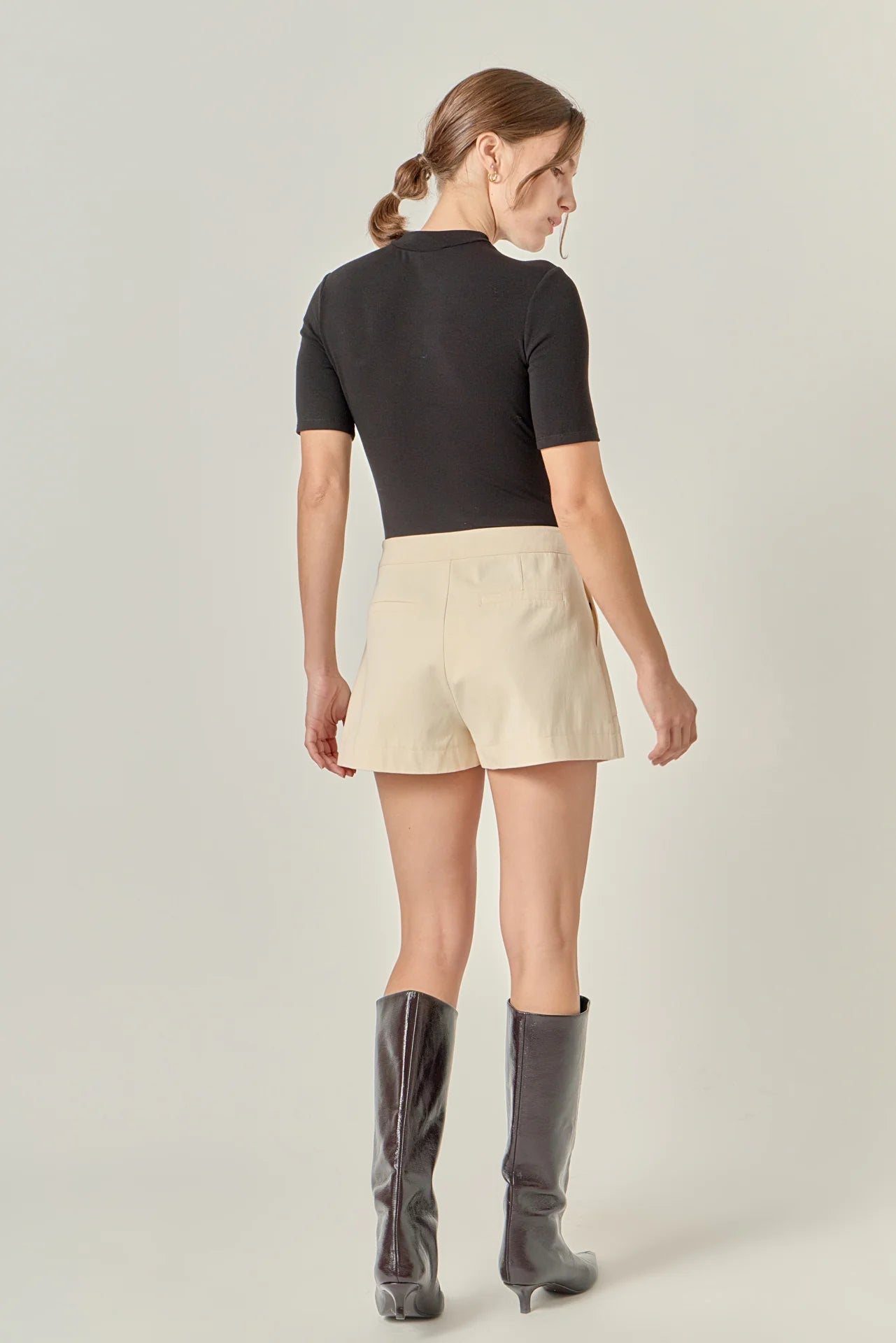 Collins Wrap Detail Mini Skort - English Factory - COLOR GAME