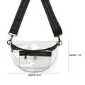 Convertible Clear Stadium Bag Black - Think Royln - COLOR GAME