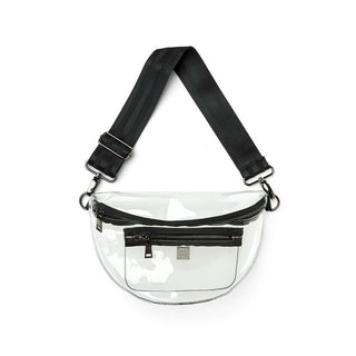 Convertible Clear Stadium Bag Black - Think Royln - COLOR GAME