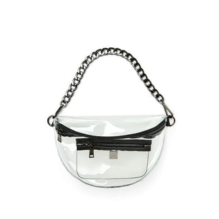 Convertible Clear Stadium Bag Black - Think Royln - COLOR GAME