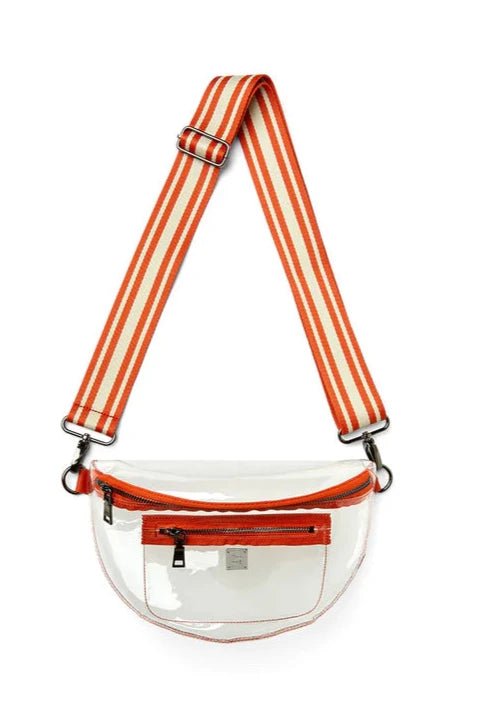 Convertible Clear Stadium Bag Burnt Orange - Think Royln - COLOR GAME